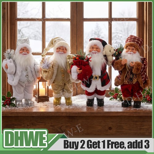 Christmas santa statue - christmas,