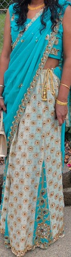 Indian wedding bridal saree - wedding,