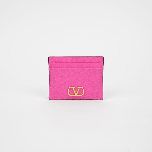Valentino logo card holder - v,