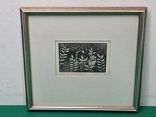 Framed Ltd Ed 2/25 Cat in the