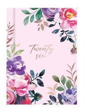 2026 Small Pocket Week To View Hardback Fashion Diary - Pink Floral