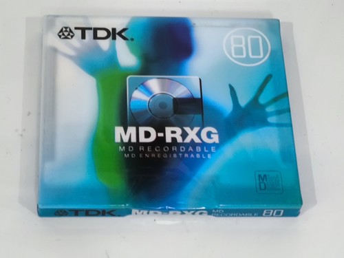 Tdk rxg minidisc new - md, 80