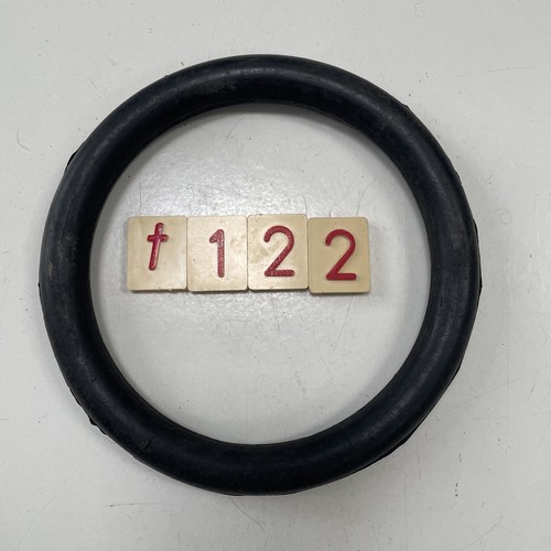 Nos solid black rubber tyre - solid,