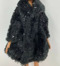 Beautiful long fur coat jacket
