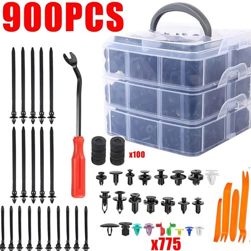 900pcs car body trim clips - trim,