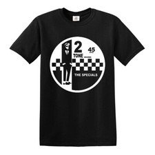 2 Tone Records The Specials Retro Music T-Shirt SKA Northern Soul Reggae Top Tee