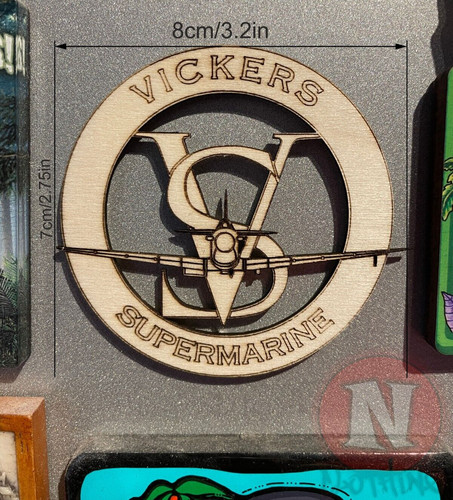 Vickers supermarine logo - vickers,