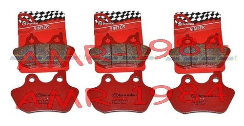 Brembo brake pads front - +, rear