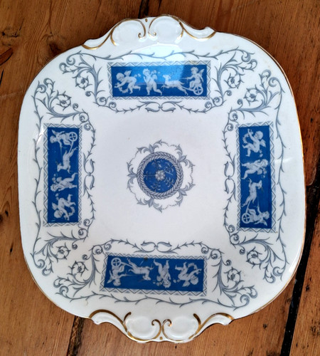 Coalport revelry blue square - revelry,