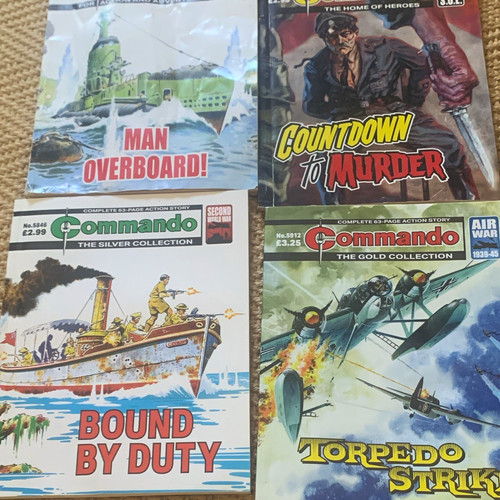 Commando comics war comic book - comics,