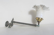 Victorian Brass Gas Wall Light