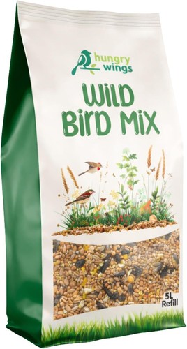 Resealable wild bird seed - 5l,