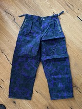 Burberry Waxed Floral Pant - Size S