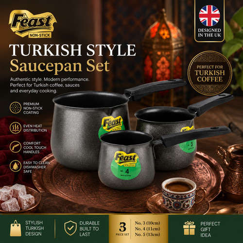 3pcs turkish style stainless - 3pcs,