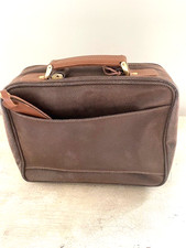 BRIC'S QUALITY LEATHER/SUEDE TRAVEL BAG/BRIEFCASE NEW ALL LOCKS, HANDLES ETC INC