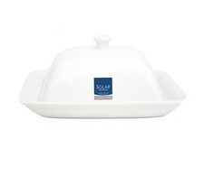 White Porcelain Butter Dish