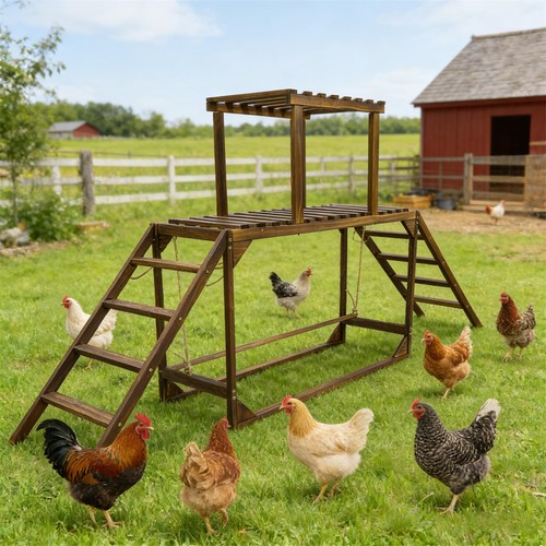 Chicken perch coop accessories - coop,