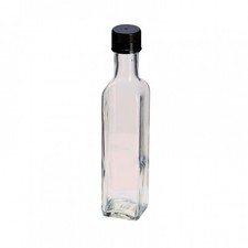 250ml Square Glass Bottle -