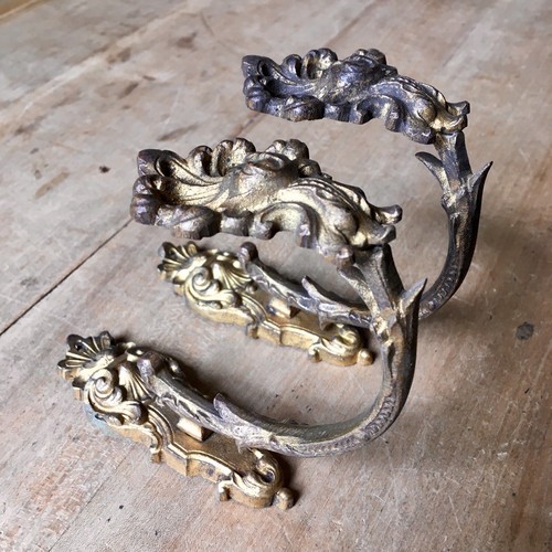 Antique curtain tie - curtain, backs