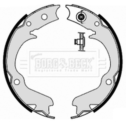 Handbrake brake shoe set for - handbrake,
