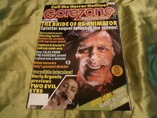 GOREZONE #14 June 1990 Dario Argento, Brian Yuzna, 4 Giant Posters EXCELLENT