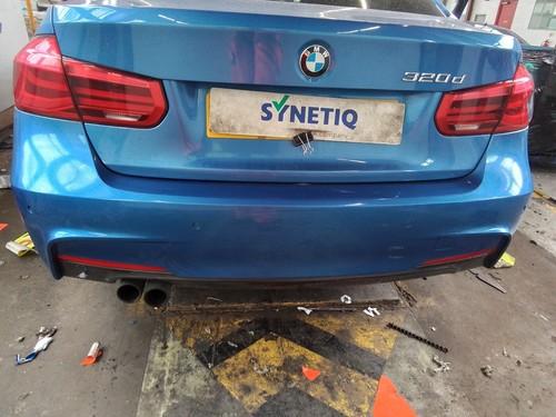 Rear bumper bmw series - rear,