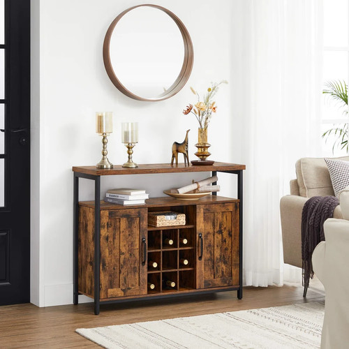 Rustic buffet sideboard - rustic, drinks