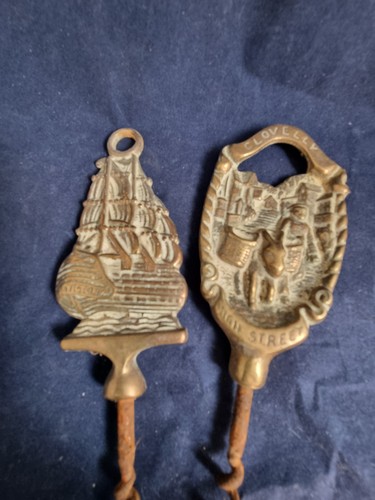 Vintage brass corkscrew - 2, x