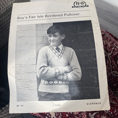 Vintage o shetland - h,