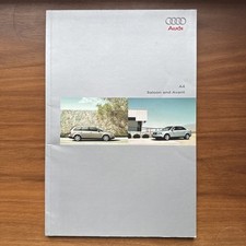 Audi A4 Brochure From 2002