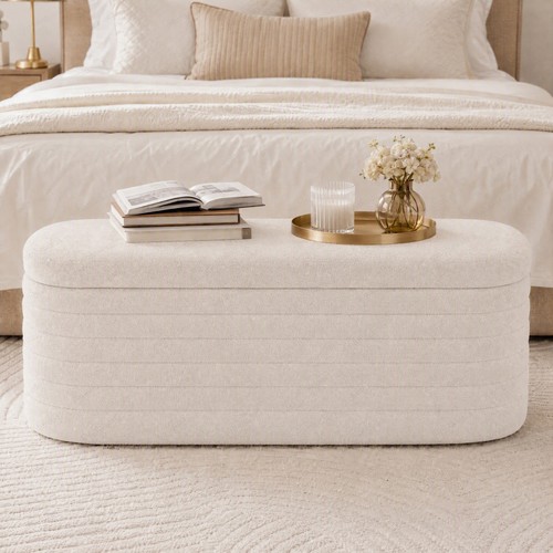 Storage ottoman bench - storage,