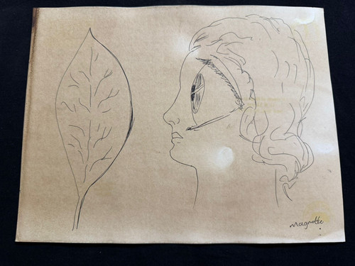 Rene magritte painting - rene, drawing