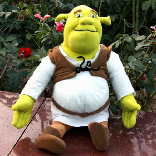 New 27cm monster shrek plush - new,