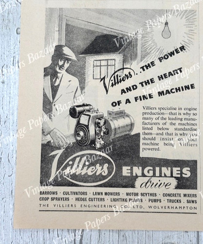 Villiers engines power drive - villiers,
