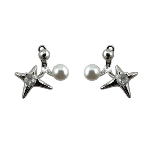 Silver star pearl celestial - star, &