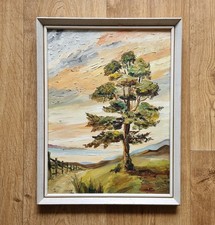 Vintage Impasto Oil Painting