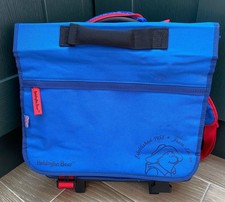 2010 Paddington Bear Childs Suitcase Roller Bag Backpack Wheels Travel Holiday