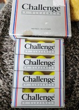 12 X Classic Challenge By Slazenger Yellow Golf Balls  Boxed.