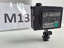 Litepanels MicroPro LED Camera Light Lite Panels Micro Pro *WORKING* (refB)