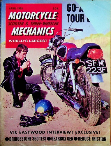 Vtg the motorcycle scooter - the, &