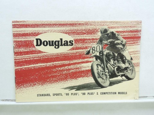 Vintage douglas motorcycle - vintage,
