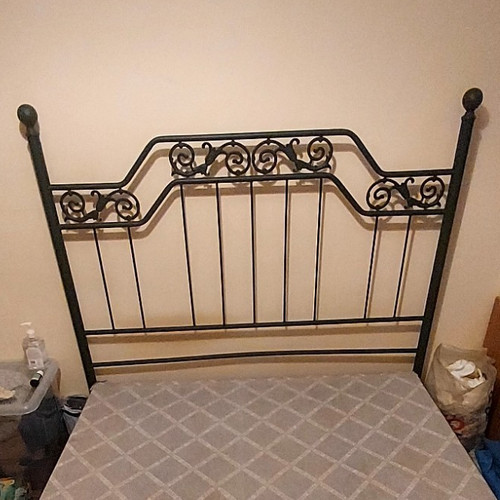 Metal scrollwork double - scrollwork,
