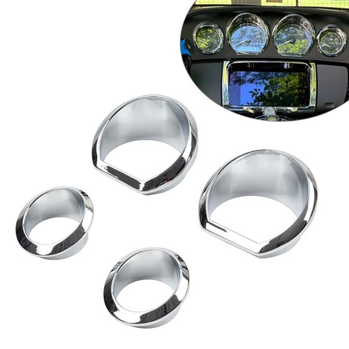 Chrome gauge bezel - chrome, trim