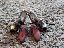 SHIMANO XTR BR M900 CANTILEVER BRAKE WITH RED RITCHEY PADS  RETRO Rare