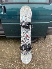 Rome sDs 140 Snowboard Teen Youth Boys Girls With Apo Bindings size medium 