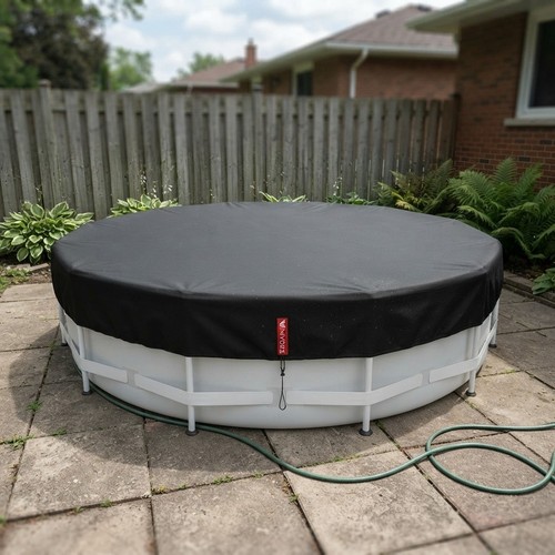 Tear resistant 12ft pool cover - 12ft,