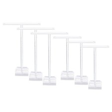 Earring Display Stands, 6pcs Earring Stand Storage Acrylic,Transparent