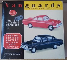 VANGUARDS CL1002. THE FORD CLASSIC & CAPRI SET.  LTD EDT.  No.37 OF 5,000