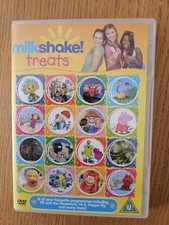 MILKSHAKE TREATS DVD KIDS PEPPA PIG/  HI 5 / BOTTLE TOP BILL /  FIFI  MILK SHAKE