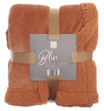 Flannel Sherpa Throw Sofa Bed